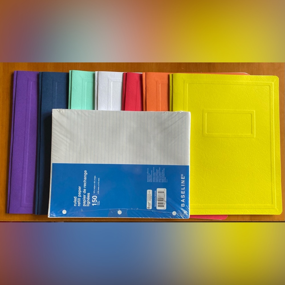Duotangs & Ruled Refill Paper-New - Picture 1 of 4